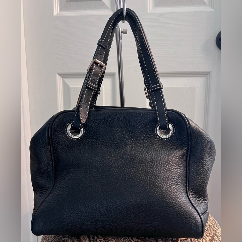 Dooney & Bourke Grommet Zip Zip Satchel